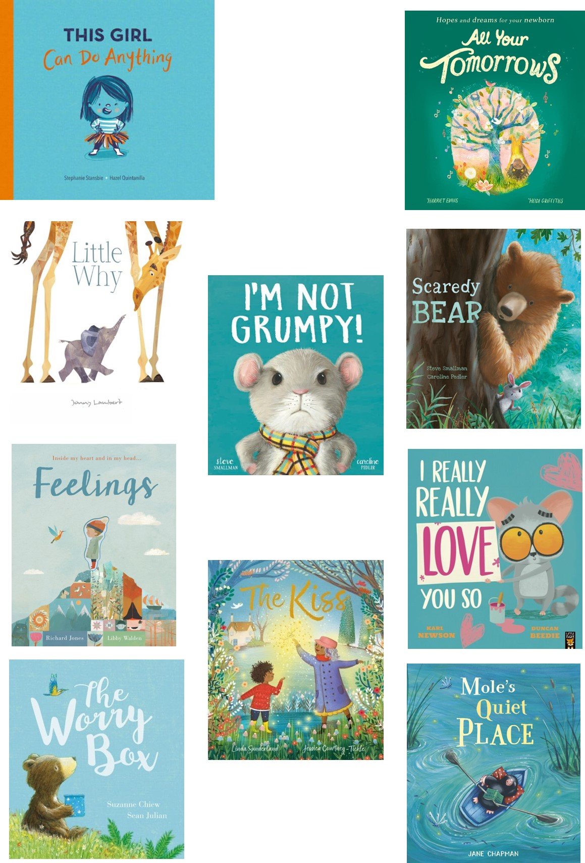 All About Feelings Collection 10 Storybook Set