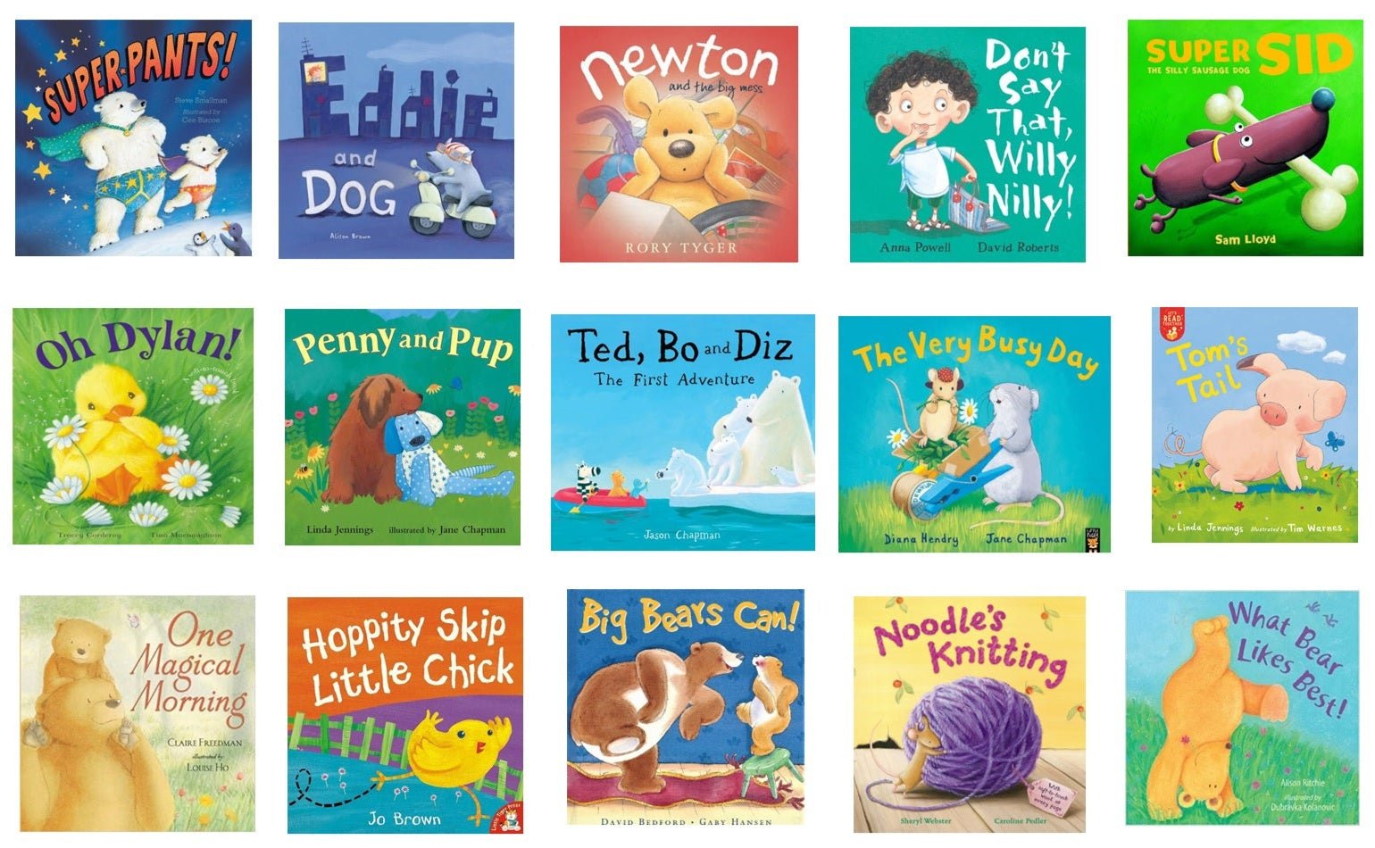 Busy Stories - 15 Book Pack of Adventure Filled Stories