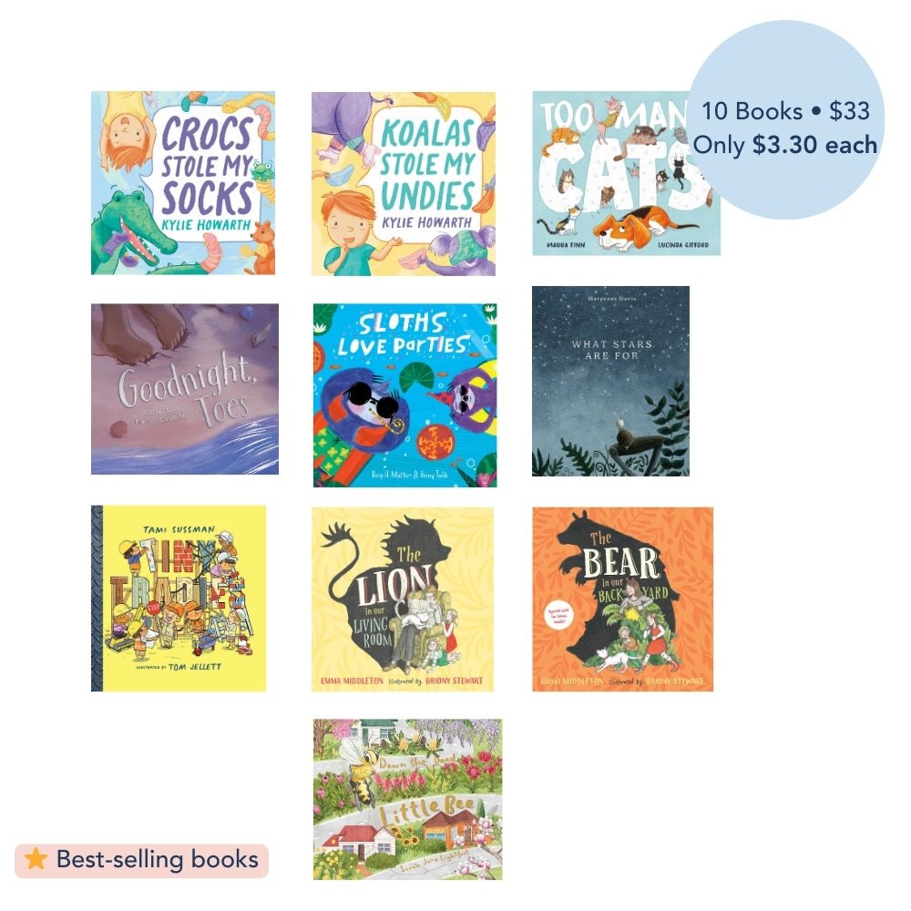 Crocs, Socks, Sloths and Bees Etc - 10 book collection