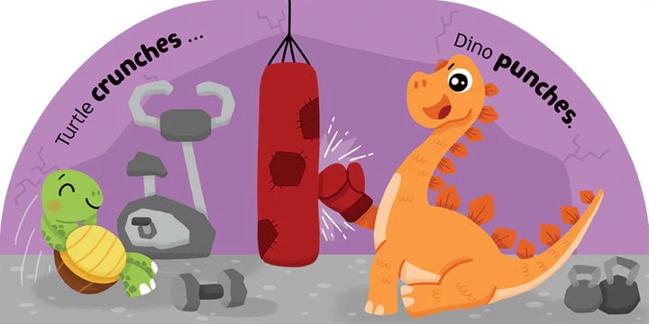 Dino Shaped Felt Book