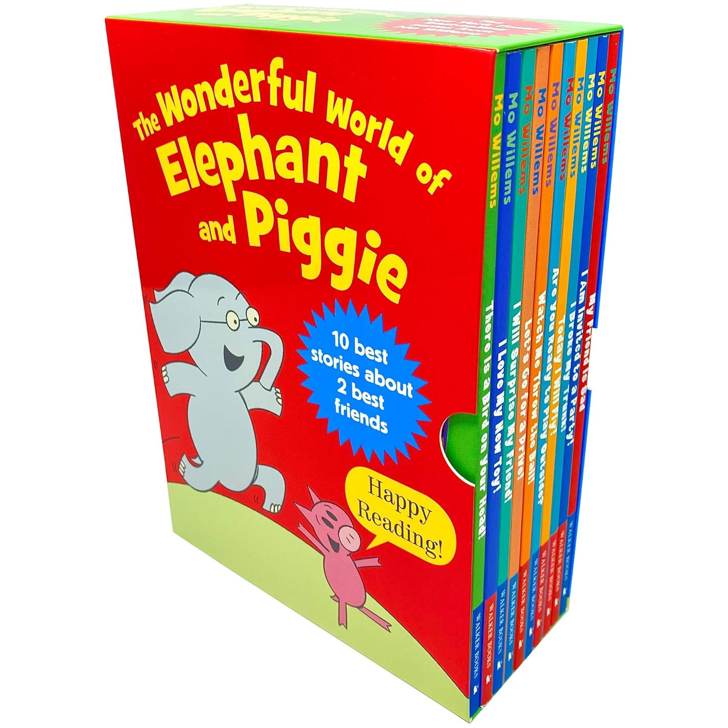 Mo Willems The Wonderful World of Elephant and Piggie 10 Book Set