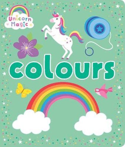 UNICORN MAGIC BOARD BOOK - COLOURS