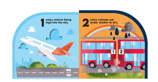1 - 2 - 3 Count with Me: 10 Noisy Vehicles