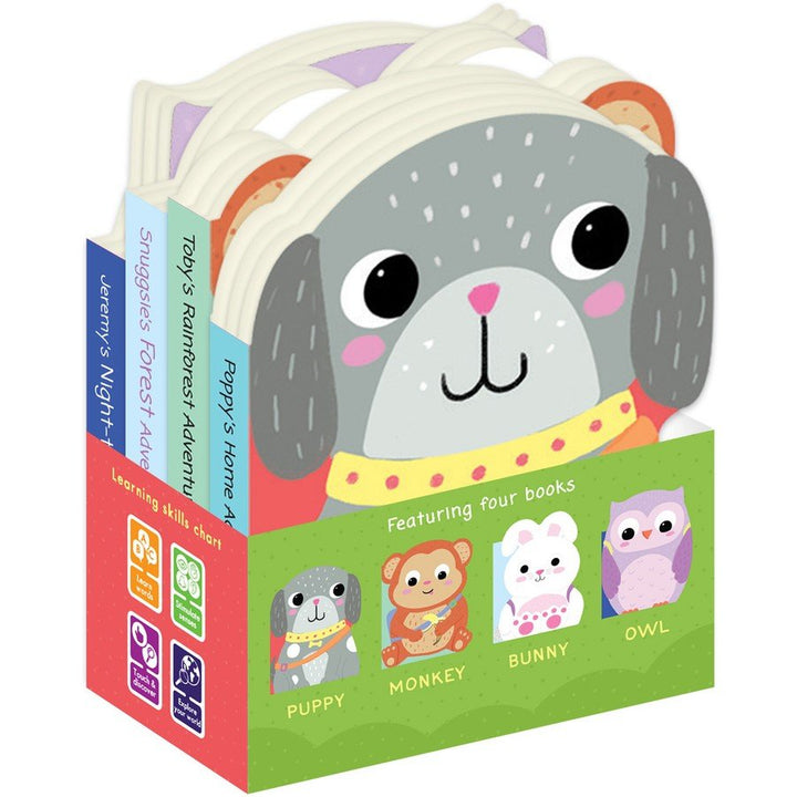 Animal Adventure Board Book Collection