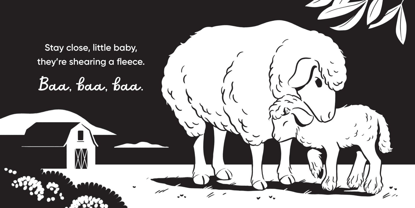 Aussie Farm Babies - A High Contrast Board Book