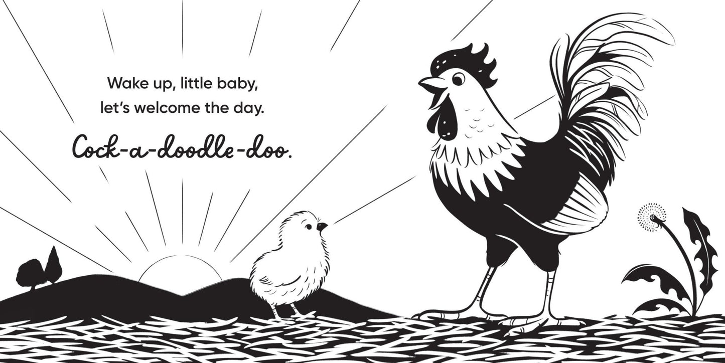 Aussie Farm Babies - A High Contrast Board Book