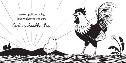 Aussie Farm Babies - A High Contrast Board Book