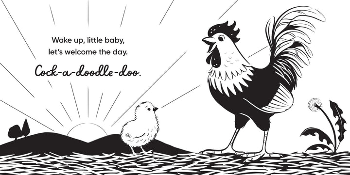 Aussie Farm Babies - A High Contrast Board Book