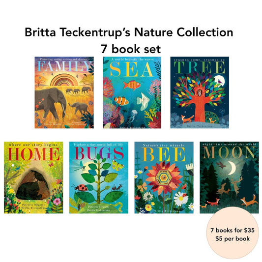 Britta Teckentrup’s Nature Collection 7 book set