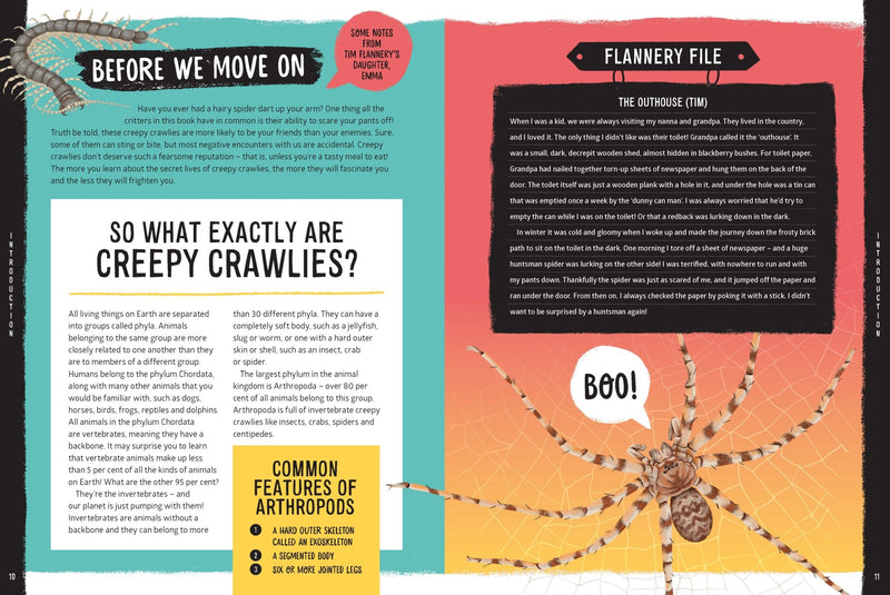 Explore Your World - Creepiest Crawly Critters by Professor Tim Flannery