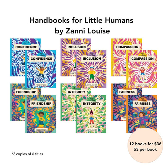 Handbooks for Little Humans by Zanni Louise - 12 book pack