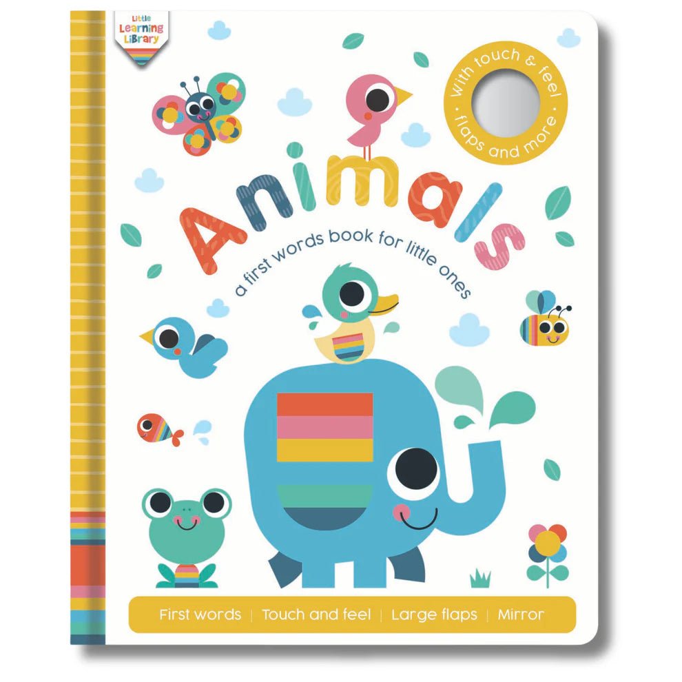 Little Learning Library: Animals a First Words Book for Little Ones ...