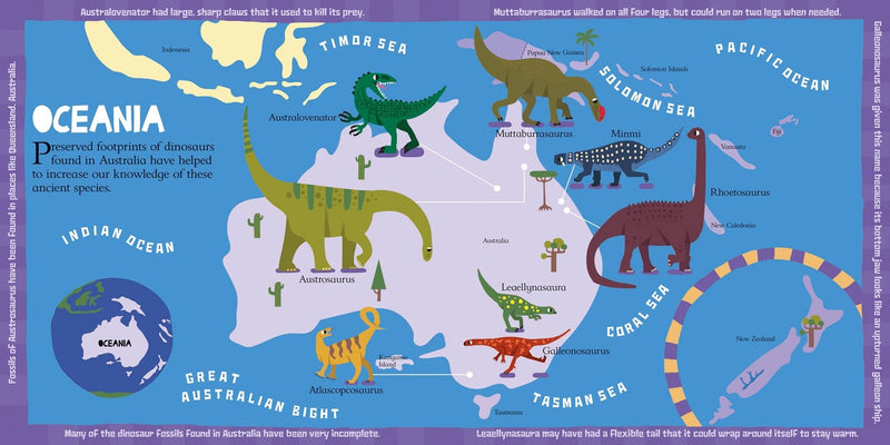 Scribblers Dinosaur Atlas