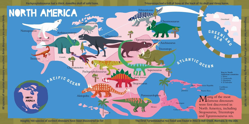 Scribblers Dinosaur Atlas