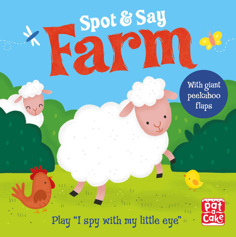 Spot & Say Farm - With Giant Peekaboo Flaps