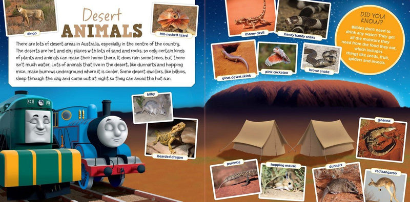 Thomas and Friends: The Big Book of Australian Animals