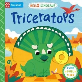 Triceratops - Hello Dinosaur Push Pull Slide
