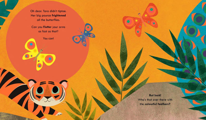 Tiptoe Tiger by Jane Clarke & Britta Teckentrup