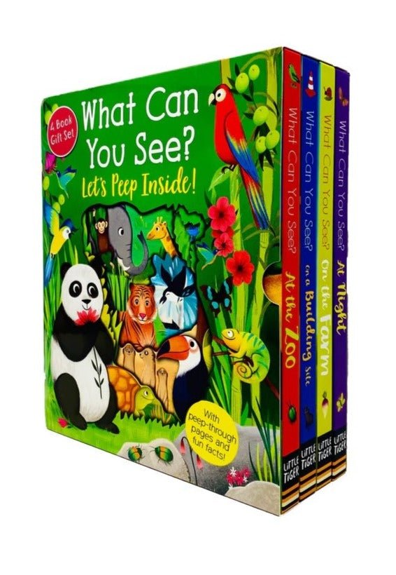 What Can You See? 4 Book Boxed Set (CODE WCS)