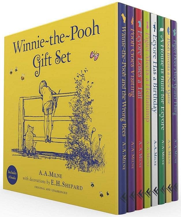 Winniw-the-Pooh 8 Book Gift Set